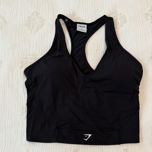 Gymshark Black Sports Bra/Top
